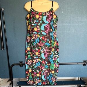 Amazing new w tags  BCBG size 12 fully lined embroidered dress